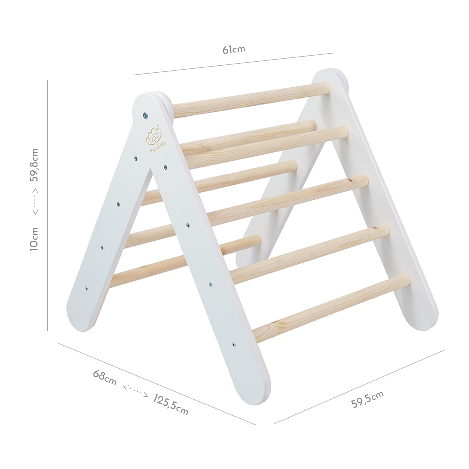 MeowBaby Slide-Climbing Wall 2in1 Set