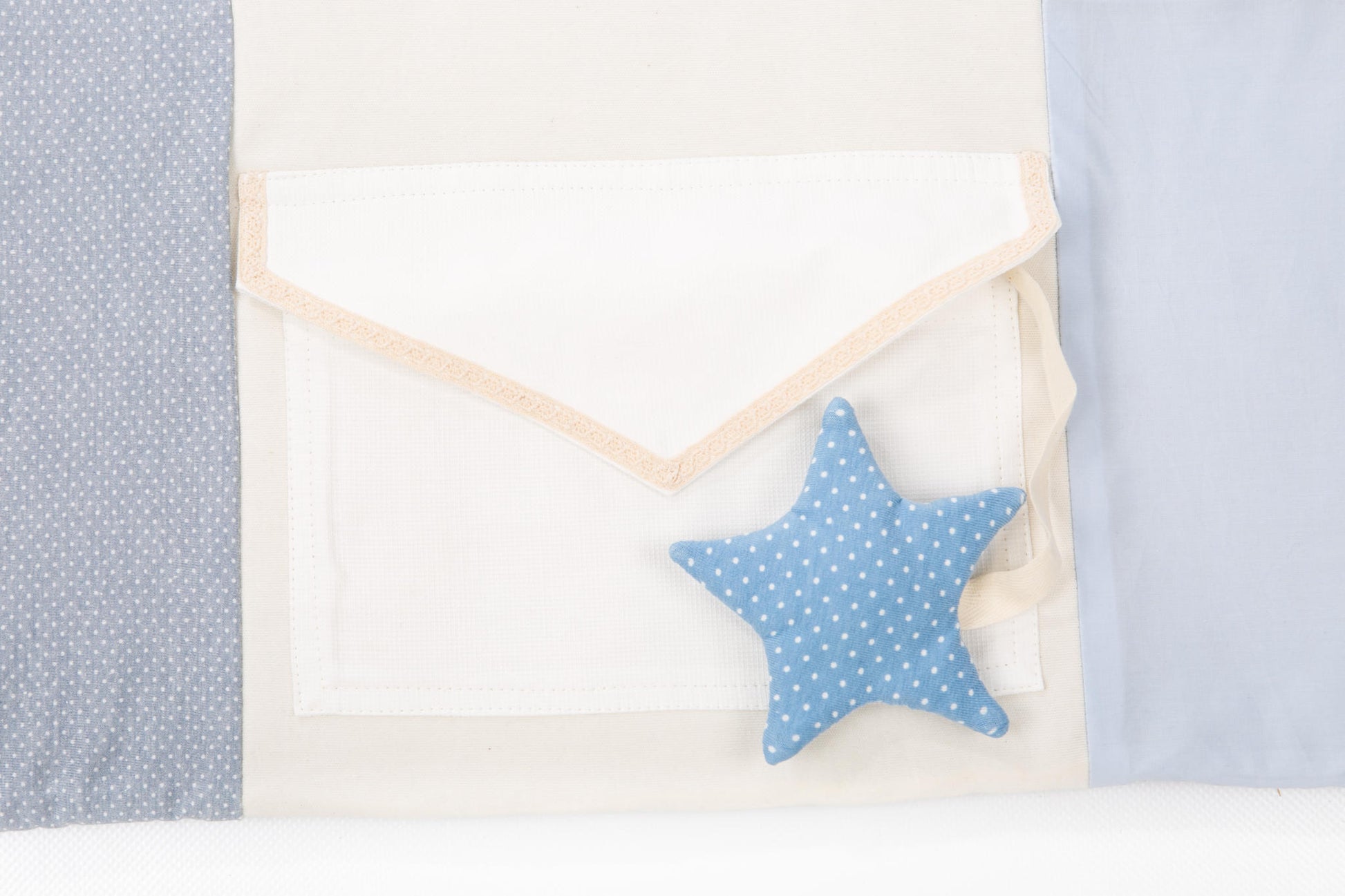 Small baby activity mat, 100x100 cm - Blue