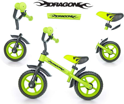 Balance Bike DRAGON - Green