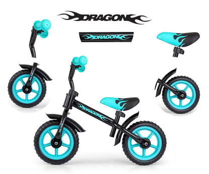 Balance Bike DRAGON - Black