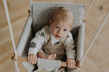 BaBi Baby Swing - Bouclé Stone Grey