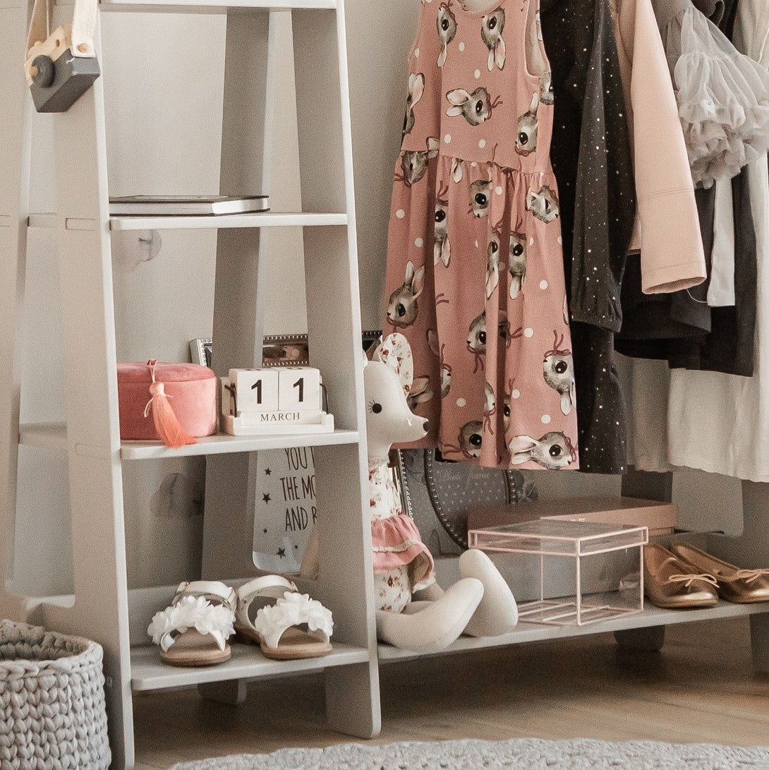 Clothing Rack with Shelves for Toddlers